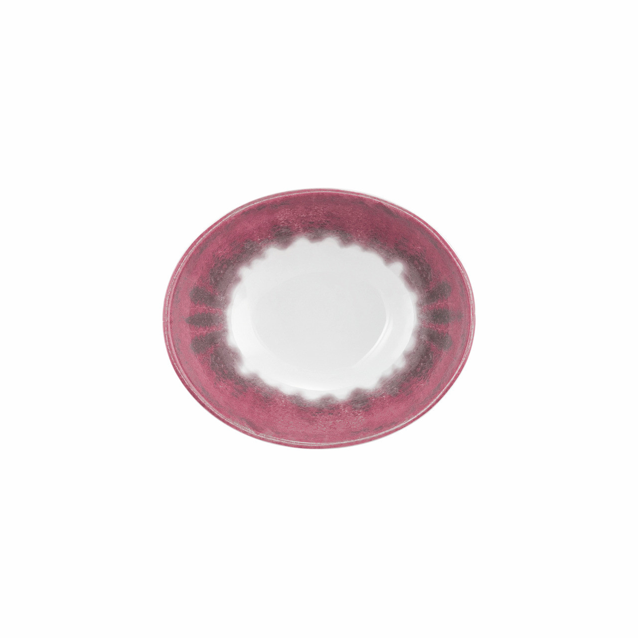 Modern Life, Suppenschale oval 155 x 135 mm / 0,42 l Batik Hibiskus